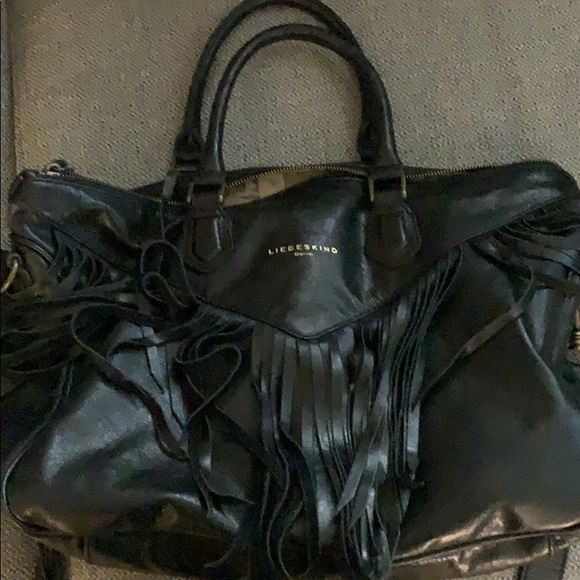 Liebeskind Handbags - Liebeskind large fringe purse.